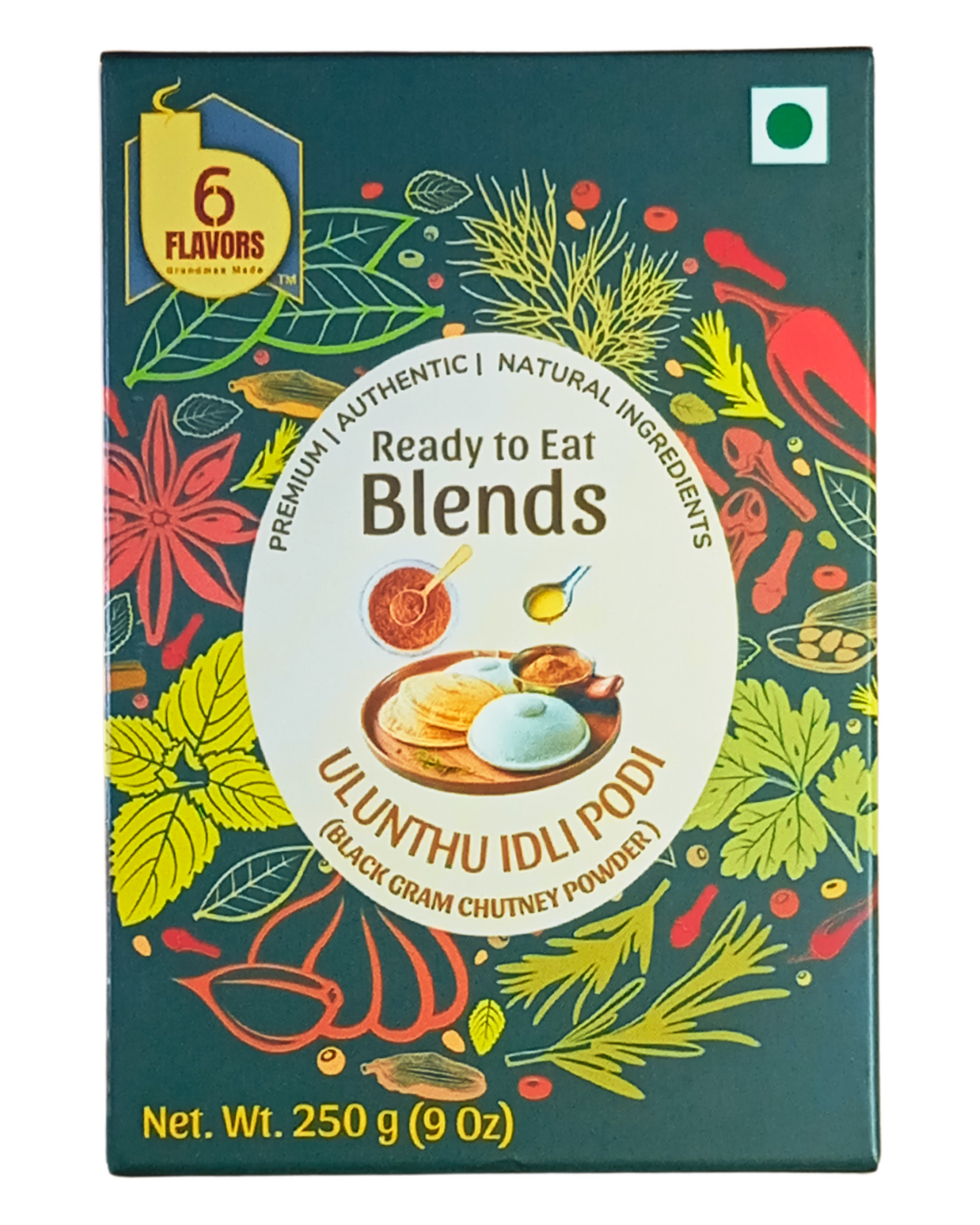 Karuppu Ulunthu Idli Podi